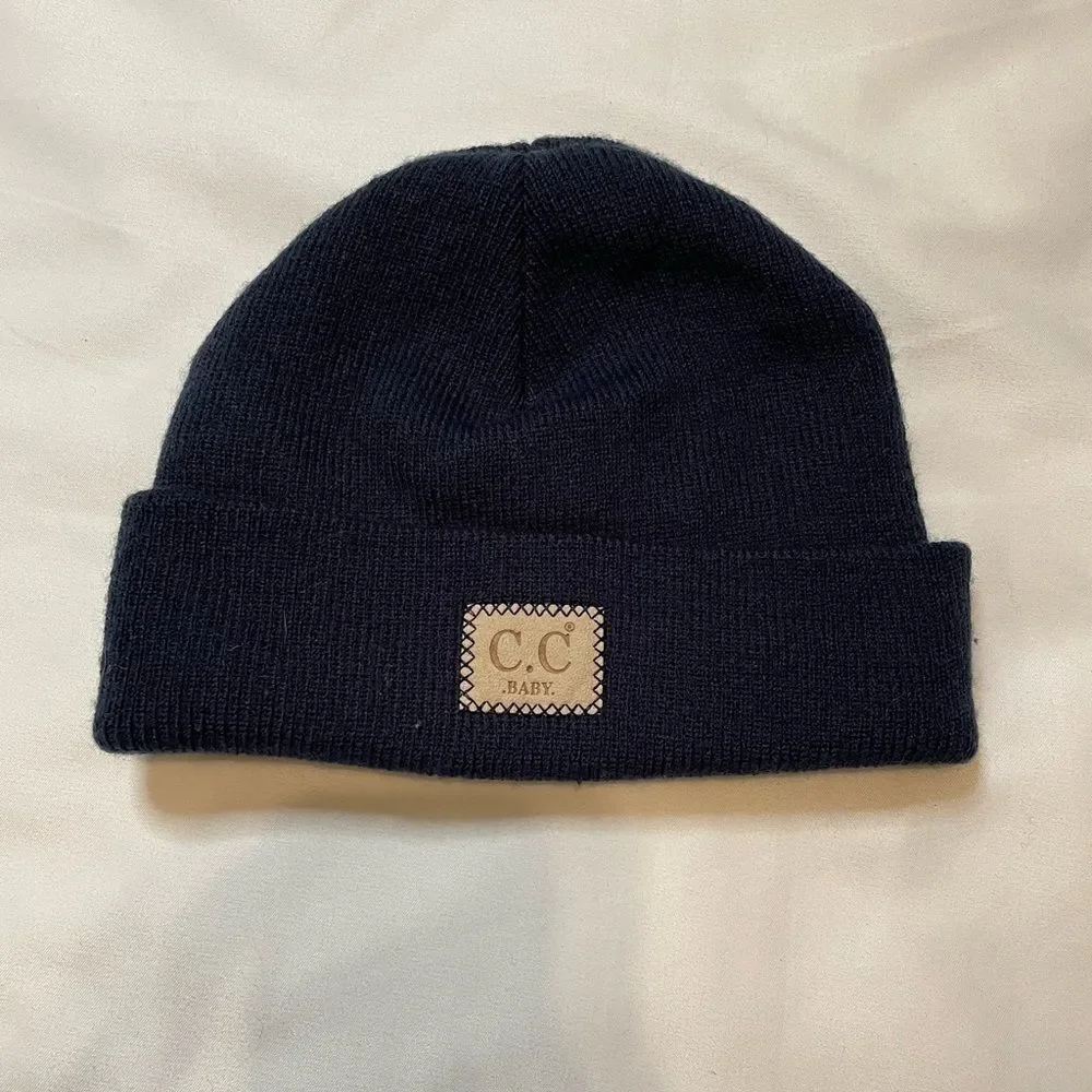 C.C Baby OS navy blue beanie